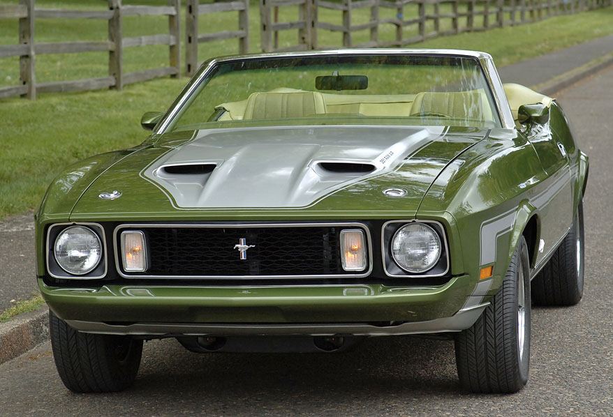 1973 Mustang convertible Complete rotisserie restoration to national show