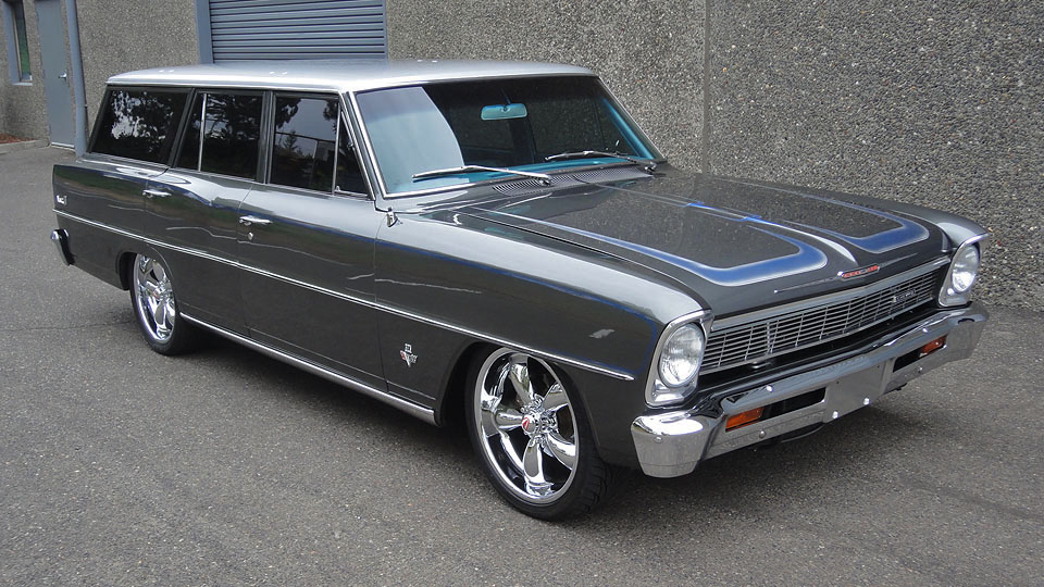 Buy new '66 Chevy II Nova Wagon Full restoration Hot Rod Restomod